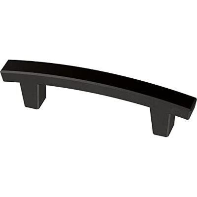 Franklin Brass Manija para cajón de gabinete Pierce de 76 mm, negro, paquete de 10 Franklin Brass Manija para cajón de gabinete Pierce de 76 mm, negro, paquete de 10