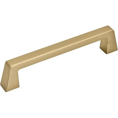 Amerock Tirador de gabinete, bronce champán, 5-1/16 pulgadas (128 mm) de centro a centro, Blackrock, paquete de 1 unidad, tirador de cajón, asa de cajón, herrajes para gabinete Amerock Tirador de gabinete, bronce champán, 5-1/16 pulgadas (128 mm) de centro a centro, Blackrock, paquete de 1 unidad, tirador de cajón, asa de cajón, herrajes para gabinete