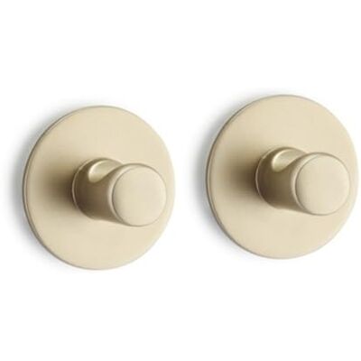 Spirella 2 Ganchos para Toallas de Pared Elsie Zinc Dorado Mate Spirella 2 Ganchos para Toallas de Pared Elsie Zinc Dorado Mate