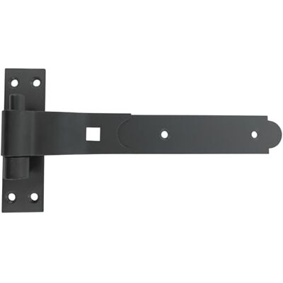 Merriway Bisagra para puerta (cuello redondo), color negro Merriway Bisagra para puerta (cuello redondo), color negro