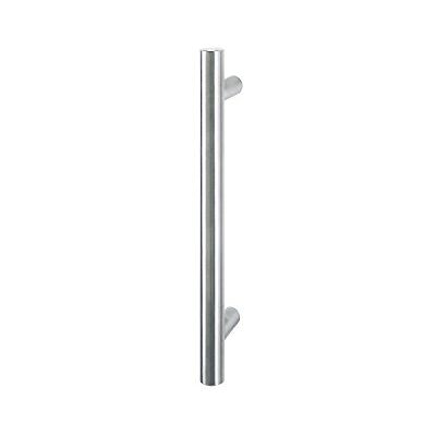 HOPPE Manija de puerta de acero inoxidable, 100% acero inoxidable, Plateado, Recto, 40/130/101cm, 1.52 kg, 1 unidad HOPPE Manija de puerta de acero inoxidable, 100% acero inoxidable, Plateado, Recto, 40/130/101cm, 1.52 kg, 1 unidad