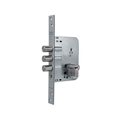 tesa Assa Abloy 666C Cerradura De Seguridad Monopunto de Embutir Para Puertas Niquelado Cilindro 30 x 30 mm tesa Assa Abloy 666C Cerradura De Seguridad Monopunto de Embutir Para Puertas Niquelado Cilindro 30 x 30 mm