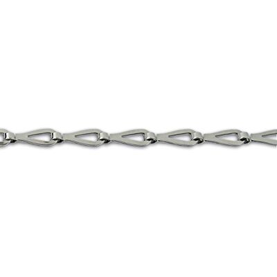 Chapuis Bobina de cadena, (latón cromado, 12 kg Longitud Malla 19 mm x 25 m Chapuis Bobina de cadena, (latón cromado, 12 kg Longitud Malla 19 mm x 25 m