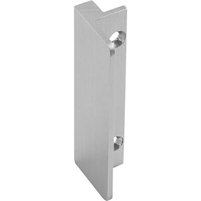 MARCHESI Tirador de Puerta Exterior para balcón, atornillable, Efecto Aluminio y Acero Inoxidable MARCHESI Tirador de Puerta Exterior para balcón, atornillable, Efecto Aluminio y Acero Inoxidable