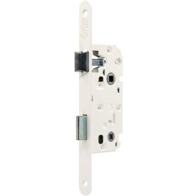 tesa Cerradura de seguridad monopunto R201B de 3 bulones, sin cilindro, entrada 50 mm, escudo E700L, acabado hierro latonado tesa Cerradura de seguridad monopunto R201B de 3 bulones, sin cilindro, entrada 50 mm, escudo E700L, acabado hierro latonado