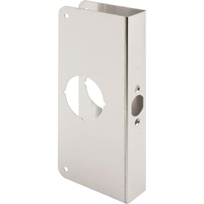 PRiME productos puerta Rein Forcer non-recessed 1 – 3/8-inch de grosor por 2 – 3/8-inch cerradura 2 – 1/8-inch diámetro, acero inoxidable PRiME productos puerta Rein Forcer non-recessed 1 – 3/8-inch de grosor por 2 – 3/8-inch cerradura 2 – 1/8-inch diámetro, acero inoxidable
