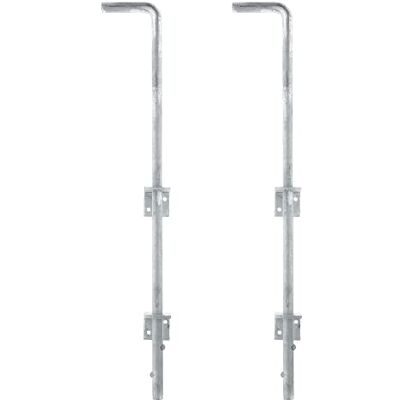Alberts GAH- 211066 – Barra de suelo galvanizado en caliente Ø 16 mm 600 mm Distancia entre perno de puerta 40 mm Juego de 2 Alberts GAH- 211066 – Barra de suelo galvanizado en caliente Ø 16 mm 600 mm Distancia entre perno de puerta 40 mm Juego de 2