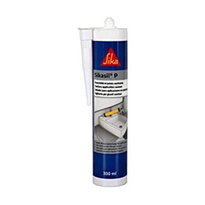 SIKA Silicona universal sanitaria – sil P – Blanco – 300 ml Junta sanitaria multisoporte, resistente a los rayos UV y moho, fácil de aplicar, uso en interiores y exteriores SIKA Silicona universal sanitaria – sil P – Blanco – 300 ml Junta sanitaria multisoporte, resistente a los rayos UV y moho, fácil de aplicar, uso en interiores y exteriores