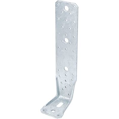 Alberts Conector angular KR "Langlo", galvanizado en caliente, 285 x 85 x 65 mm Alberts Conector angular KR "Langlo", galvanizado en caliente, 285 x 85 x 65 mm