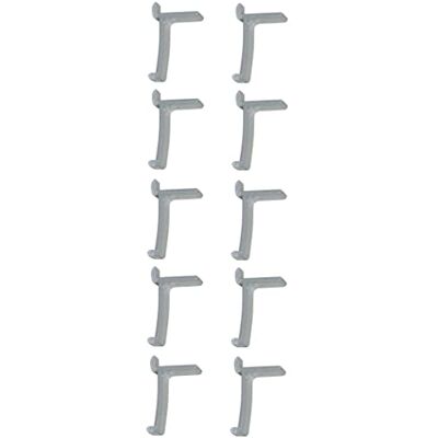 Cyclingcolors 10x Soportes de Estantería de Acero - Sistema de Anclaje Doble Cyclingcolors 10x Soportes de Estantería de Acero - Sistema de Anclaje Doble
