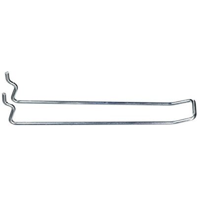 Merriway Gancho para Tablero de Clavijas BZP 150 mm, Chapado en Zinc Brillante, Set de 24 Piezas Merriway Gancho para Tablero de Clavijas BZP 150 mm, Chapado en Zinc Brillante, Set de 24 Piezas