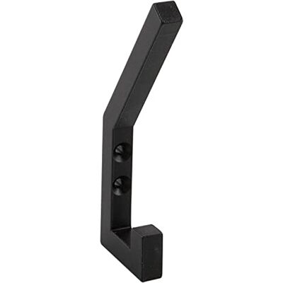 Halcö Modelo B 10 mm Acero negro aceitado - Ganchos para ropa Halcö Modelo B 10 mm Acero negro aceitado - Ganchos para ropa