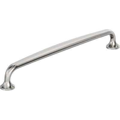 Amerock Renown Tirador de gabinete de níquel satinado de 224 mm de centro a centro, Amerock Renown Tirador de gabinete de níquel satinado de 224 mm de centro a centro,