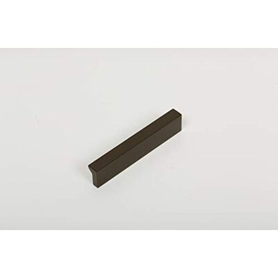 Gedotec Tirador de aluminio macizo Tirador de cajón en negro ANGLE Tirador para muebles de diseño para cajones con la longitud: 100 mm Tirador de puerta de armario 1 pieza Gedotec Tirador de aluminio macizo Tirador de cajón en negro ANGLE Tirador para muebles de diseño para cajones con la longitud: 100 mm Tirador de puerta de armario 1 pieza