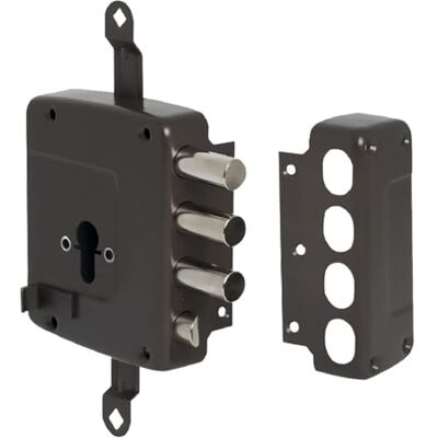 Cisa 1601, Cerradura para aplicar en cilindro europeo con descarga triple Cisa 1601, Cerradura para aplicar en cilindro europeo con descarga triple