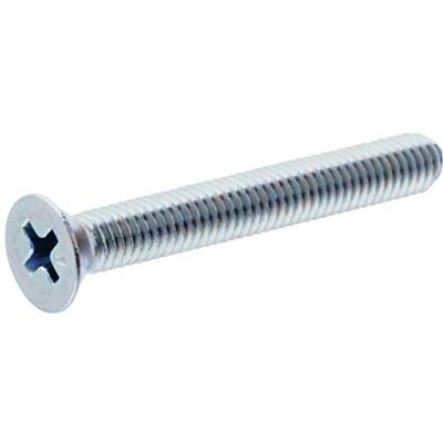 Hillman El grupo de – 10 – 24-inch x 2 – 1/2-inch de cabeza plana Phillips máquina tornillo, 100-Pack Hillman El grupo de – 10 – 24-inch x 2 – 1/2-inch de cabeza plana Phillips máquina tornillo, 100-Pack
