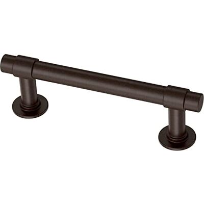 Franklin Brass Francisco Manija para cajón de gabinete de 3 pulgadas (76 mm), bronce, paquete de 10 Franklin Brass Francisco Manija para cajón de gabinete de 3 pulgadas (76 mm), bronce, paquete de 10
