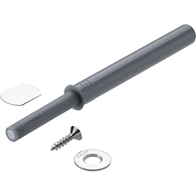 Blum Tip-on 956A1004 Soporte para puertas (versión larga, con imán), color gris Blum Tip-on 956A1004 Soporte para puertas (versión larga, con imán), color gris