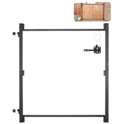 VEVOR Kit de Construcción de Portones Apto para Aberturas de 1524-2438 mm Material de Hierro Escuadra para Marco de Portón Completo Anti Hundimiento con Pestillo y Tornillos Para Cercas de Madera VEVOR Kit de Construcción de Portones Apto para Aberturas de 1524-2438 mm Material de Hierro Escuadra para Marco de Portón Completo Anti Hundimiento con Pestillo y Tornillos Para Cercas de Madera