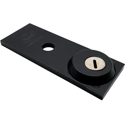 PREFER - Placa de seguridad externa para cerradura de puerta de garaje PREFER - Placa de seguridad externa para cerradura de puerta de garaje