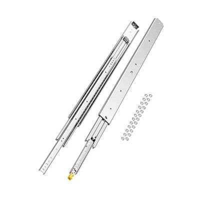 VEVOR 1 Par de Correderas para Cajones de Extensión Completa, Capacidad Carga 226,8 kg, Rodamiento de Bolas con Riel Deslizante para Cajones de Montaje Lateral con Bloqueo, 1015 x 76 x 19,5 mm VEVOR 1 Par de Correderas para Cajones de Extensión Completa, Capacidad Carga 226,8 kg, Rodamiento de Bolas con Riel Deslizante para Cajones de Montaje Lateral con Bloqueo, 1015 x 76 x 19,5 mm