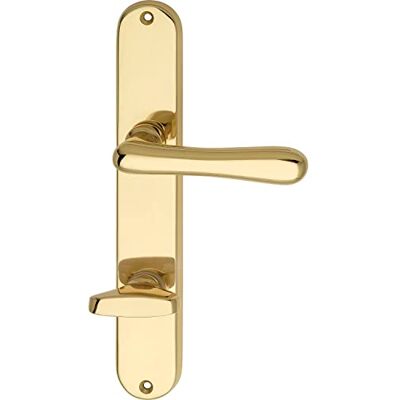 MARCHESI Marc hesi 1022.15 W.002.m manillas elegante 22 – A inodoro placa larga distancia 90 mm, para grosor de puerta 38 – 43 mm, latón pulido MARCHESI Marc hesi 1022.15 W.002.m manillas elegante 22 – A inodoro placa larga distancia 90 mm, para grosor de puerta 38 – 43 mm, latón pulido