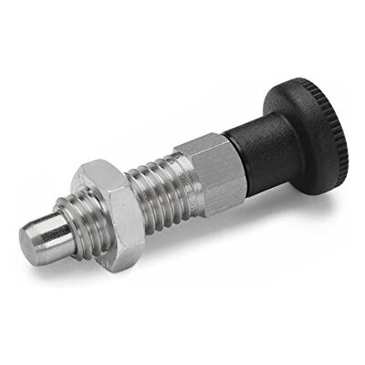 Ganter Normelemente ganter Norma Elementos Rast pernos – GN 717 Perno Diámetro 8 mm, acero inoxidable, 2 unidades), plateado, Ganter Normelemente ganter Norma Elementos Rast pernos – GN 717 Perno Diámetro 8 mm, acero inoxidable, 2 unidades), plateado,