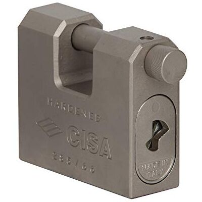 CISA Modelo 28550 Candado en Acero Carbonitrurado - Antirrobo 84mm CISA Modelo 28550 Candado en Acero Carbonitrurado - Antirrobo 84mm