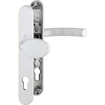HOPPE Liège Juego de accesorios de repuesto para placa de cerradura, botón 67-72, color blanco HOPPE Liège Juego de accesorios de repuesto para placa de cerradura, botón 67-72, color blanco