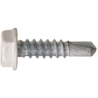 Hillman The Group Tornillo de cabeza de arandela con cabeza pintada, 25,4 x 2,54 cm, 100 unidades Hillman The Group Tornillo de cabeza de arandela con cabeza pintada, 25,4 x 2,54 cm, 100 unidades