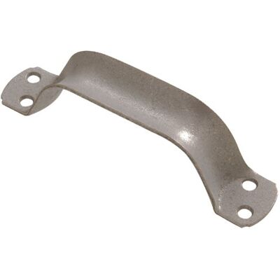 Hardware Essentials The Hillman Group tirador de puerta resistente de 7 pulgadas, galvanizado, paquete de 1 Hardware Essentials The Hillman Group tirador de puerta resistente de 7 pulgadas, galvanizado, paquete de 1