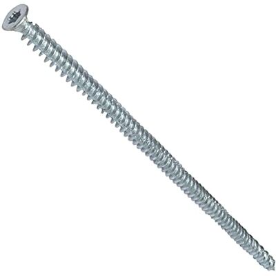 AERZETIX Juego de 20 Tornillos de Anclaje Directo para Hormigón Ø7.5x202mm Cabeza Fresada Cónica con Huella Estrella T30 Fijación Directa sin Tacos C48408 AERZETIX Juego de 20 Tornillos de Anclaje Directo para Hormigón Ø7.5x202mm Cabeza Fresada Cónica con Huella Estrella T30 Fijación Directa sin Tacos C48408