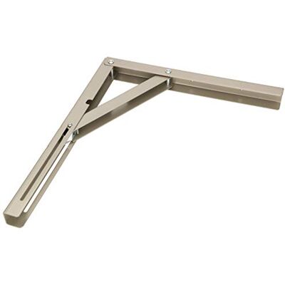 KOTARBAU ® Escuadra abatible para estanterías y baldas, 300x260mm, Soporte de Acero Inoxidable, Plateado, Soporte Plegable de Esquina, Soporte de Pared para Ahorrar Espacio, Base para estantes, 100 kg KOTARBAU ® Escuadra abatible para estanterías y baldas, 300x260mm, Soporte de Acero Inoxidable, Plateado, Soporte Plegable de Esquina, Soporte de Pared para Ahorrar Espacio, Base para estantes, 100 kg