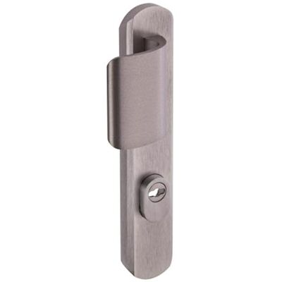 Vachette Set de manija de puerta sobre placa Sécumax Up – Versión puerta de palo, entre ejes, 195 mm – Montaje fácil – de aluminio, protector de cilindro inoxidable ajustable de 5 mm – Anodinox Vachette Set de manija de puerta sobre placa Sécumax Up – Versión puerta de palo, entre ejes, 195 mm – Montaje fácil – de aluminio, protector de cilindro inoxidable ajustable de 5 mm – Anodinox