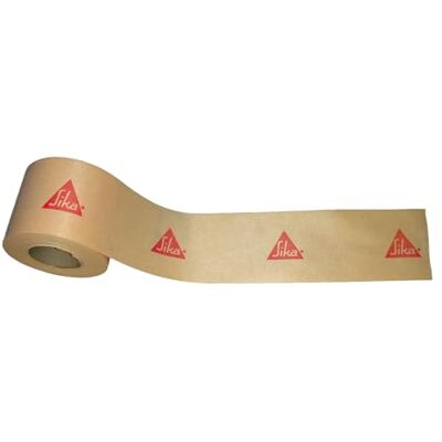 SIKA Cinta de sellado SealTape F Cinta de sellado impermeable para puentear fisuras Interior y exterior Fácil de instalar Impermeable y estanco Rollo de 25 m SIKA Cinta de sellado SealTape F Cinta de sellado impermeable para puentear fisuras Interior y exterior Fácil de instalar Impermeable y estanco Rollo de 25 m