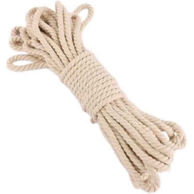CYEER Cordón de algodón de 10 mm de Longitud, 15 m, Color Blanco, Cuerda de algodón, cordón de macramé, Cuerda de algodón Decorativo, decoración para jardín, balcón, casa, Cuerda de algodón CYEER Cordón de algodón de 10 mm de Longitud, 15 m, Color Blanco, Cuerda de algodón, cordón de macramé, Cuerda de algodón Decorativo, decoración para jardín, balcón, casa, Cuerda de algodón