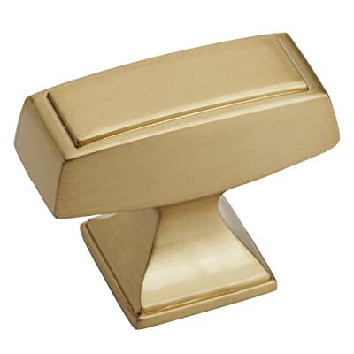 Amerock Pomo para gabinete, bronce champán, 38 mm de longitud, Mulholland, 1 unidad, perilla de cajón, accesorios para gabinete Amerock Pomo para gabinete, bronce champán, 38 mm de longitud, Mulholland, 1 unidad, perilla de cajón, accesorios para gabinete