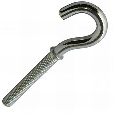 Scell-it Gancho de rosca de metal CAE acero zincado amarillo M5X60 CAE0560 Scell-it Gancho de rosca de metal CAE acero zincado amarillo M5X60 CAE0560