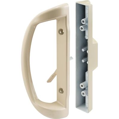 PRiME Products Tirador para puerta corredera, estilo mortaja, almendra PRiME Products Tirador para puerta corredera, estilo mortaja, almendra
