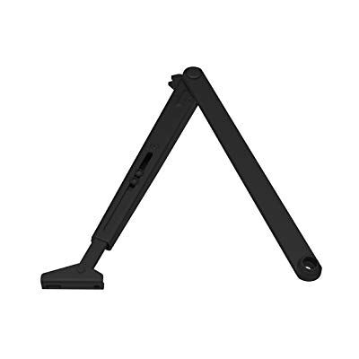 SIN MARCA - GENÉRICO L192 - Negro - Brazo de cierre de puerta SIN MARCA - GENÉRICO L192 - Negro - Brazo de cierre de puerta