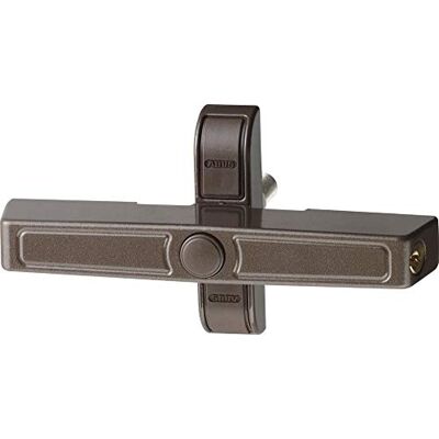 ABUS Protección adicional para ventanas 2420 AL0125 – Cerradura de seguridad con pestillo giratorio para ventanas de doble hoja, cierre uniforme – Nivel de seguridad 6 – – Marrón ABUS Protección adicional para ventanas 2420 AL0125 – Cerradura de seguridad con pestillo giratorio para ventanas de doble hoja, cierre uniforme – Nivel de seguridad 6 – – Marrón