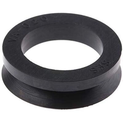 RS PRO Junta tipo V, diámetro interior de 8 mm, diámetro exterior de 27 a 29 mm, 7,5 mm, paquete de 4 unidades RS PRO Junta tipo V, diámetro interior de 8 mm, diámetro exterior de 27 a 29 mm, 7,5 mm, paquete de 4 unidades
