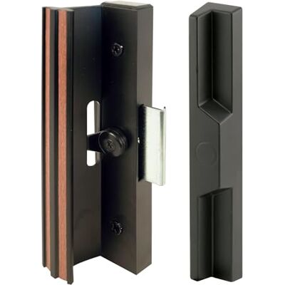 PRiME Juego de manijas de puerta corredera fundidas, color negro (paquete individual) PRiME Juego de manijas de puerta corredera fundidas, color negro (paquete individual)