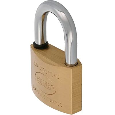 Amig Candado de seguridad Incluye 2 llaves Arco Normal Latón y arco de Acero tratado Para taquillas de gimnasio, puertas, armarios, maletas, mochilas Doble cierre Ancho: 40 mm Amig Candado de seguridad Incluye 2 llaves Arco Normal Latón y arco de Acero tratado Para taquillas de gimnasio, puertas, armarios, maletas, mochilas Doble cierre Ancho: 40 mm