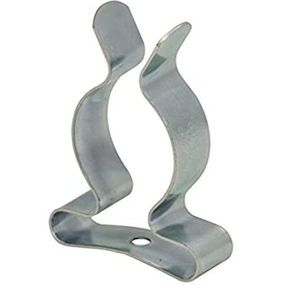 Merriway Clip Tool 13 Mm, Galvanizado Brillante (Paquete De 50) Merriway Clip Tool 13 Mm, Galvanizado Brillante (Paquete De 50)