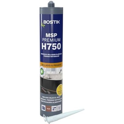 Bostik MSP H750 PREMIUM Terracota, Adhesivo-Sellador Profesional, Alta Resistencia, Sellado Elástico y Duradero, Sostenible, Interior y Exterior, Cartucho 290 ml Bostik MSP H750 PREMIUM Terracota, Adhesivo-Sellador Profesional, Alta Resistencia, Sellado Elástico y Duradero, Sostenible, Interior y Exterior, Cartucho 290 ml