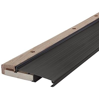 M-D Building Products 78634 5-5/8 Pulgadas. x 1-1/8 Pulgadas. x 36 Pulgadas. Umbral Ajustable de Aluminio y Madera Dura de Bronce M-D Building Products 78634 5-5/8 Pulgadas. x 1-1/8 Pulgadas. x 36 Pulgadas. Umbral Ajustable de Aluminio y Madera Dura de Bronce