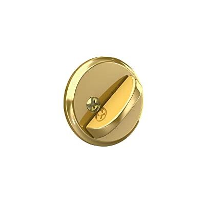SCHLAGE B80 605 12-287 10-116 134 N N SL Cerradura de seguridad unilateral, latón brillante SCHLAGE B80 605 12-287 10-116 134 N N SL Cerradura de seguridad unilateral, latón brillante