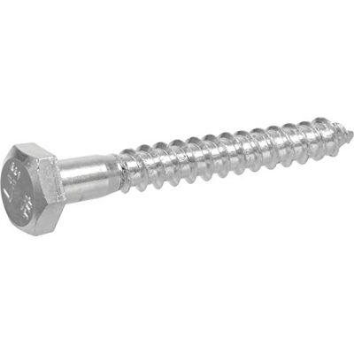 Hillman The Group Tornillo hexagonal de zinc, 3/8 pulgadas x 2-1/2 pulgadas, 50 piezas Hillman The Group Tornillo hexagonal de zinc, 3/8 pulgadas x 2-1/2 pulgadas, 50 piezas