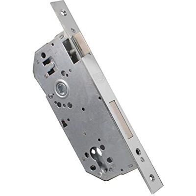 IFAM Cerradura de Embutir , Frente Cuadrado, Acabados en Níquel, Entrada 50 mm, Cerradura Puerta Interior y Exterior, Picaporte, Cilindro y Escudo Incluido, Seguridad, Antiganzua, Cerrojo IFAM Cerradura de Embutir , Frente Cuadrado, Acabados en Níquel, Entrada 50 mm, Cerradura Puerta Interior y Exterior, Picaporte, Cilindro y Escudo Incluido, Seguridad, Antiganzua, Cerrojo